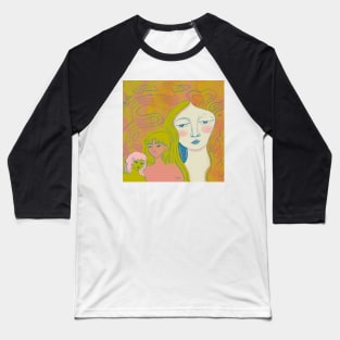 Muses Surrounded by a Haze of Spirits Baseball T-Shirt